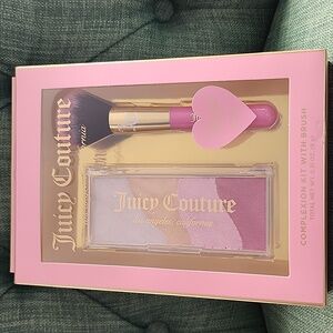 Juicy Couture Highlighter Bronzer Kit with Brush - Pink